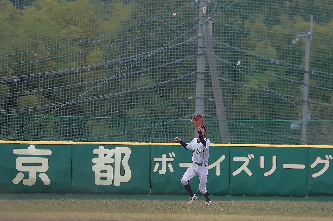  第５３回関西秋季大会京都府支部予選 決勝　福知山ボーイズｖｓ嵯峨野ボーイズ_a0170082_19542260.jpg