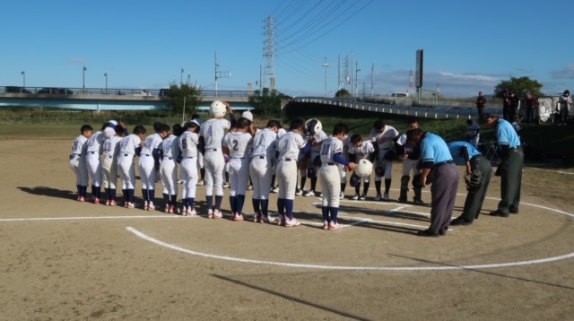 第22回　富田林ロータリークラブ旗争奪少年野球大会軟式野球大会　16日目  10/29_c0309012_09290528.jpg