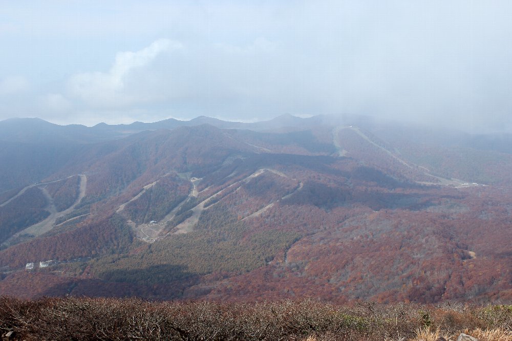 紅葉の磐梯山からレイクライン中津川渓谷_a0309917_09235183.jpg