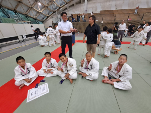 第22回　南小国町「きよらの郷」防犯少年柔道大会_b0172494_11251208.jpg