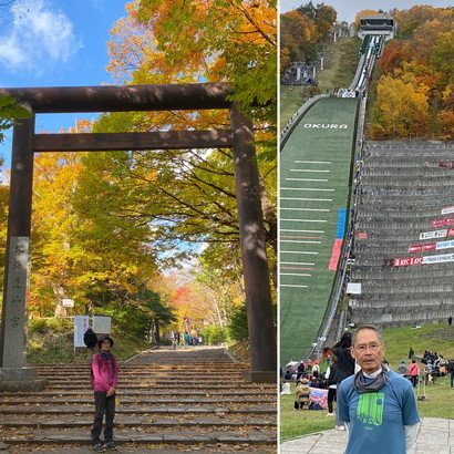 2023年10月 『紅葉、札幌近郊の山々』　October 2023 \"Autumn Colors in the Suburbs\"_c0219616_10443306.jpg