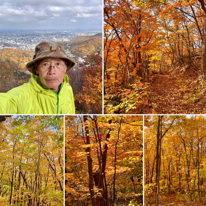 2023年10月 『紅葉、札幌近郊の山々』　October 2023 \"Autumn Colors in the Suburbs\"_c0219616_10501889.jpg