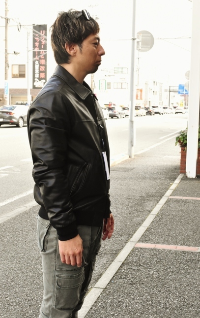 ITALY LEATHER JACKET ★★　　RAMBS LEATHER　　A-2 TYPE_d0152280_08163342.jpg