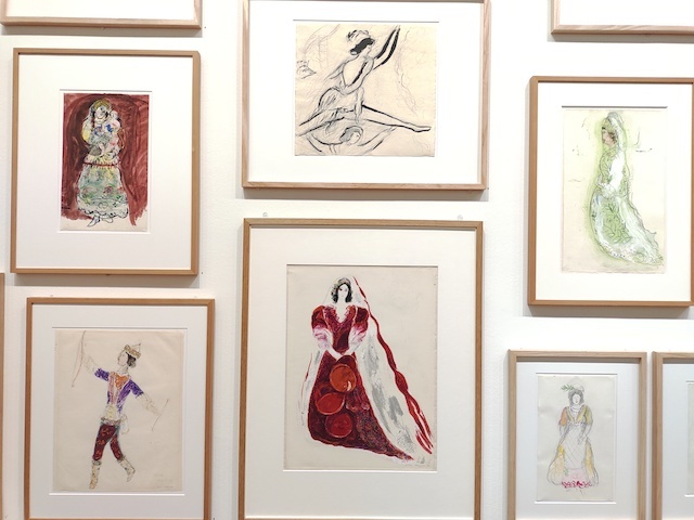仕事中のシャガール”展＠国立近代美術館（パリ４区）”Chagall a l