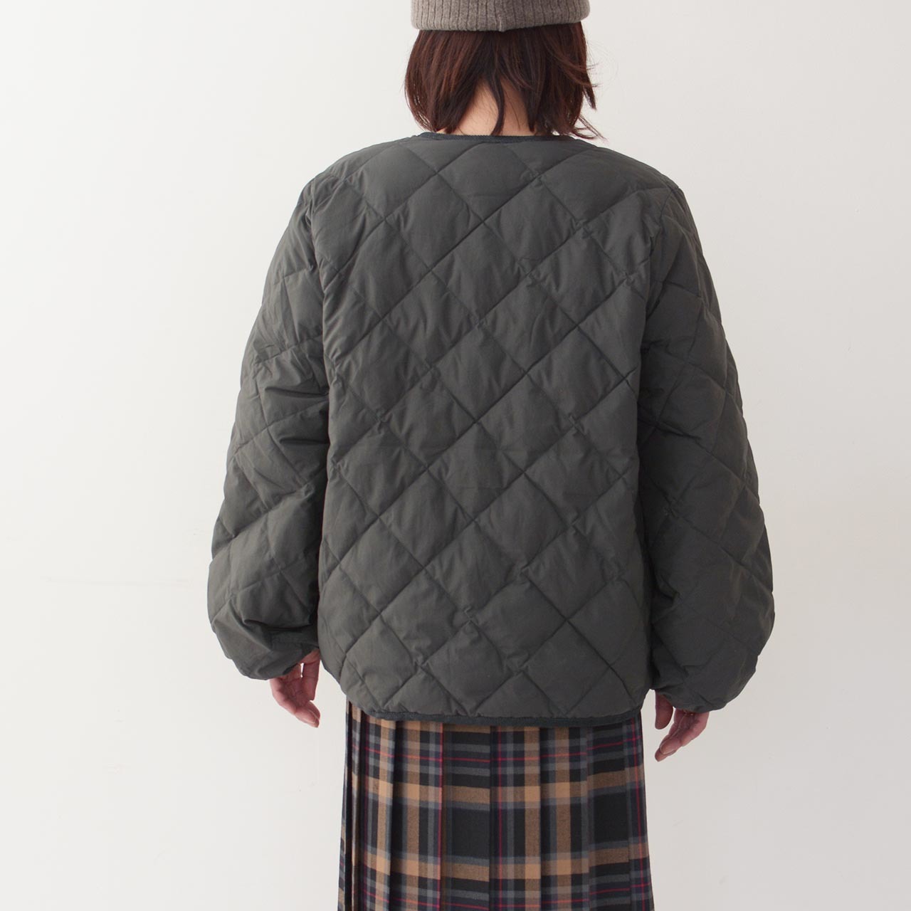 GYMPHLEX [ジムフレックス] W QUILT DOWN PUFF SLEEVE JACKET [GY