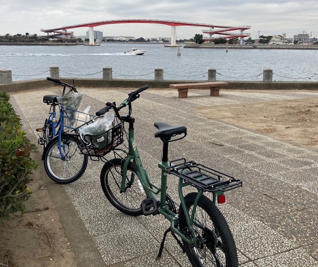 木更津で自転車デビュー♪　お正月飾りに挑戦！_e0039033_23315205.jpg