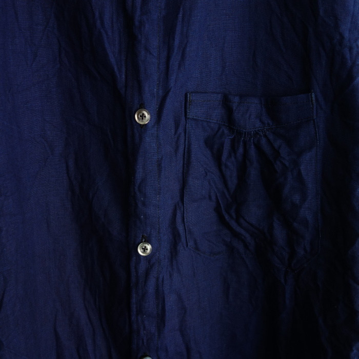 3月の製作予定 / classic frenchwork indigo-linen shirt_e0130546_14334966.jpg