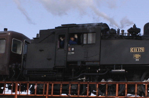 さあ！蒸気機関車の出番です　１月８日_f0113639_14181636.jpg