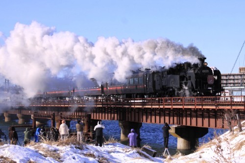 さあ！蒸気機関車の出番です　１月８日_f0113639_14255402.jpg