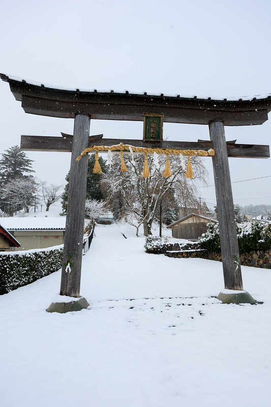 雪景色・八幡宮社_f0155048_23563302.jpg