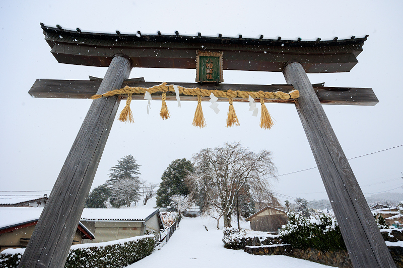 雪景色・八幡宮社_f0155048_23563305.jpg