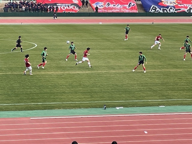 サンデーモーニング・ライド　２/４　高校サッカー新人戦決勝_a0071926_16485857.jpg