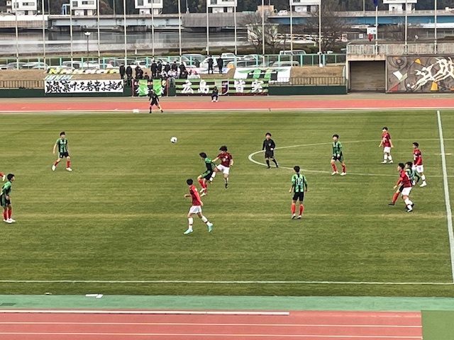 サンデーモーニング・ライド　２/４　高校サッカー新人戦決勝_a0071926_16491389.jpg