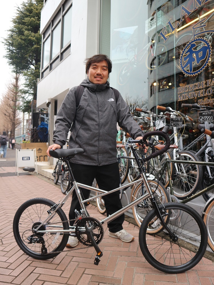 2月7日　渋谷　原宿　の自転車屋　FLAME bike前です_e0188759_18585836.jpg