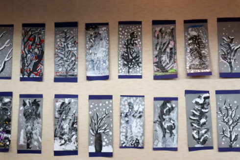 やと子ども美術教室　～ 雪化粧する樹木 ～_e0222340_14480396.jpg