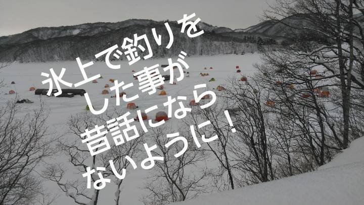 今シーズンの氷上釣りは出来ないのでしょうか？_c0160368_13093712.jpg