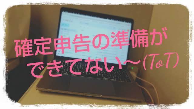 確定申告の準備ができてない〜(T^T)　_f0043559_13330158.jpg