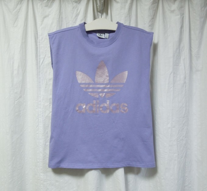 468．adidas 2in1の Tシャツ  IC7203 の リメイク　2024.02.24　_f0402941_17034642.jpg