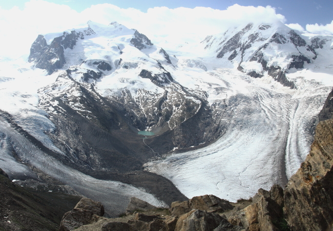 回想　スイスアルプス　3　その他の山稜・氷河_b0236595_12445143.jpg