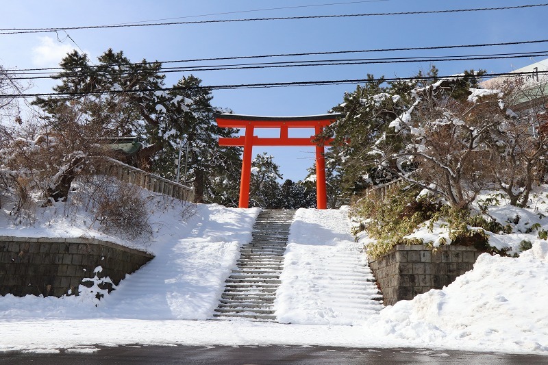 3月6日(水）　ロープウェー乗り場前～護国神社まで　_b0250154_20553771.jpg