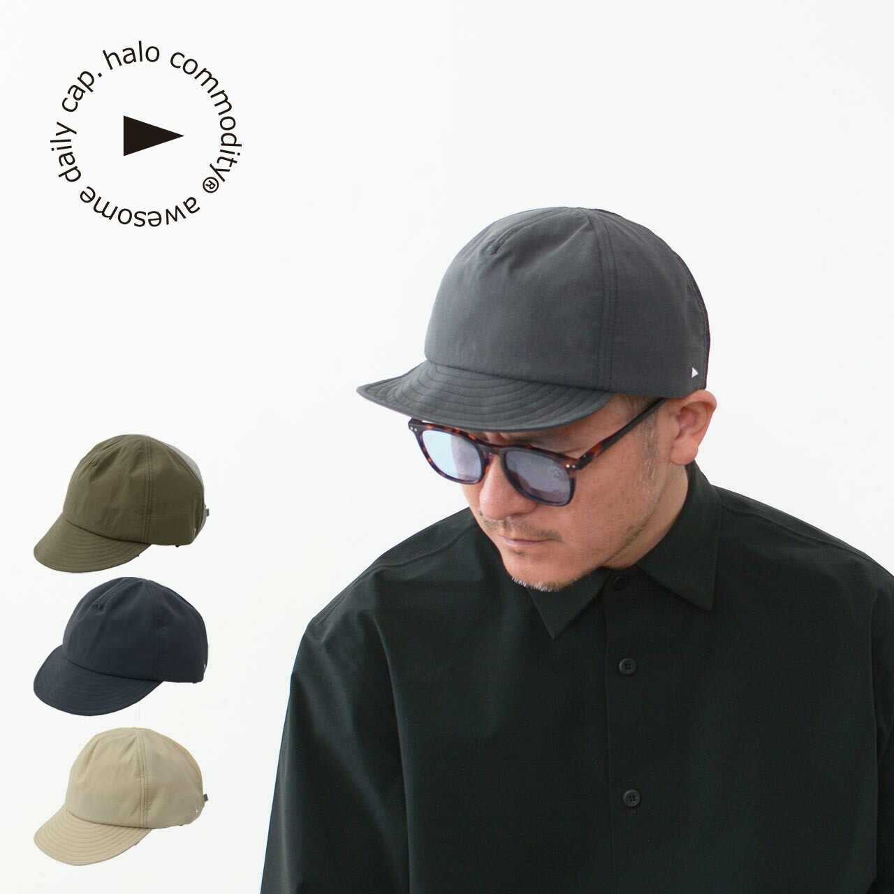 halo.commodity [ハロ コモディティ] Ridge Tail Cap [h241-203] リッジテイルキャップ_f0051306_17235848.jpg