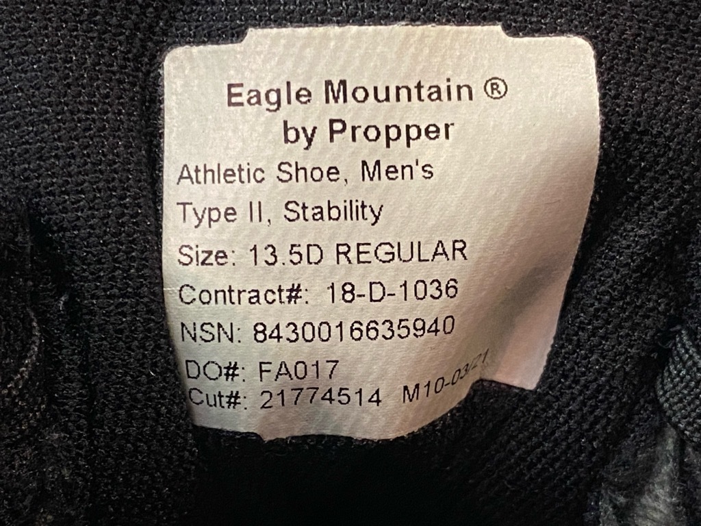 3月30日(土)マグネッツ大阪店春夏モダンミリタリー入荷日!!#2 U.S.MilitaryTrainingShoes Part2編!EagleMountain&ALTAMA!!_c0078587_20441764.jpg