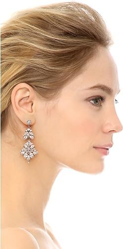 Ben-Amun Drop Earrings with Swarovski Crystals, Silver Plated,_d0413754_03375685.jpg