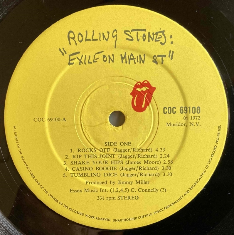 The Rolling Stonesその9　　 Exile on Main St　再考_d0335744_09213524.jpg