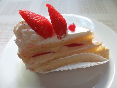 桜餅かショートケーキか - リヨンの散歩２