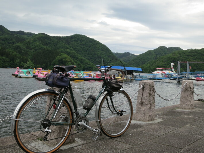 クロモリのランドナーについて（和田峠・相模湖） - 28T×26T　自転車ツーリング日記