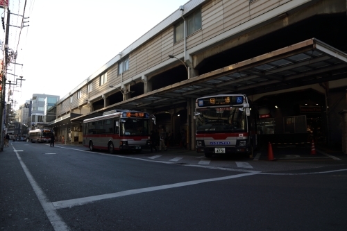  綱島駅バスターミナル一部移転の記録　東急バス編2 - ICOCA飼いました