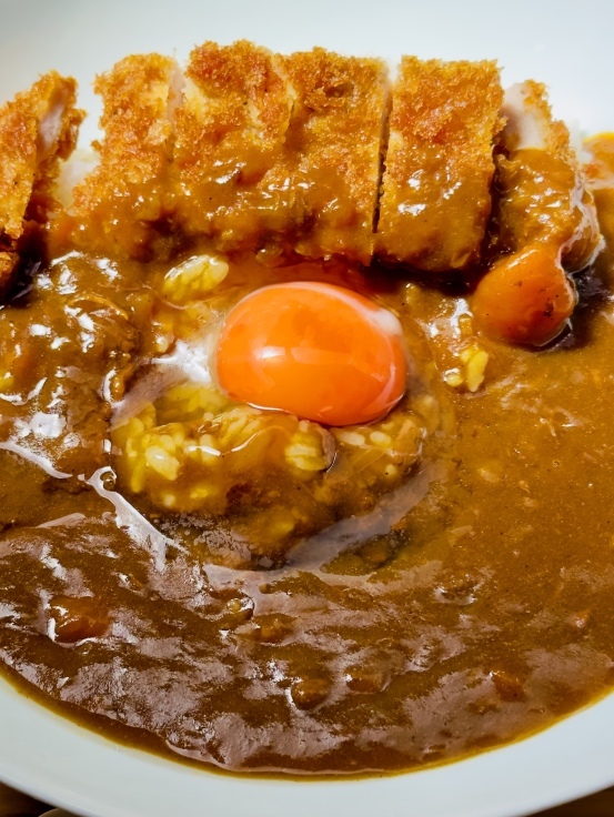 お昼はカレーに生たまご - sobu 2