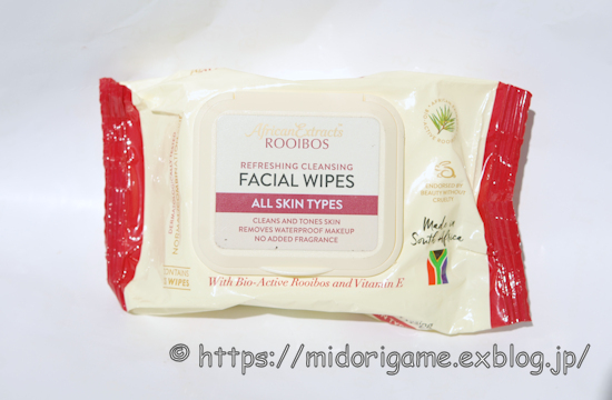 African Extracts Rooibos「Refreshing Wipes」 - 深川OLアカミミ探偵団