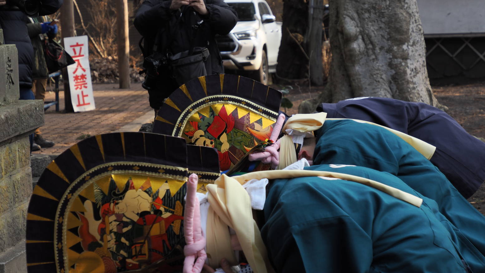 八戸えんぶり　長者山新羅神社_a0356791_22170966.jpg